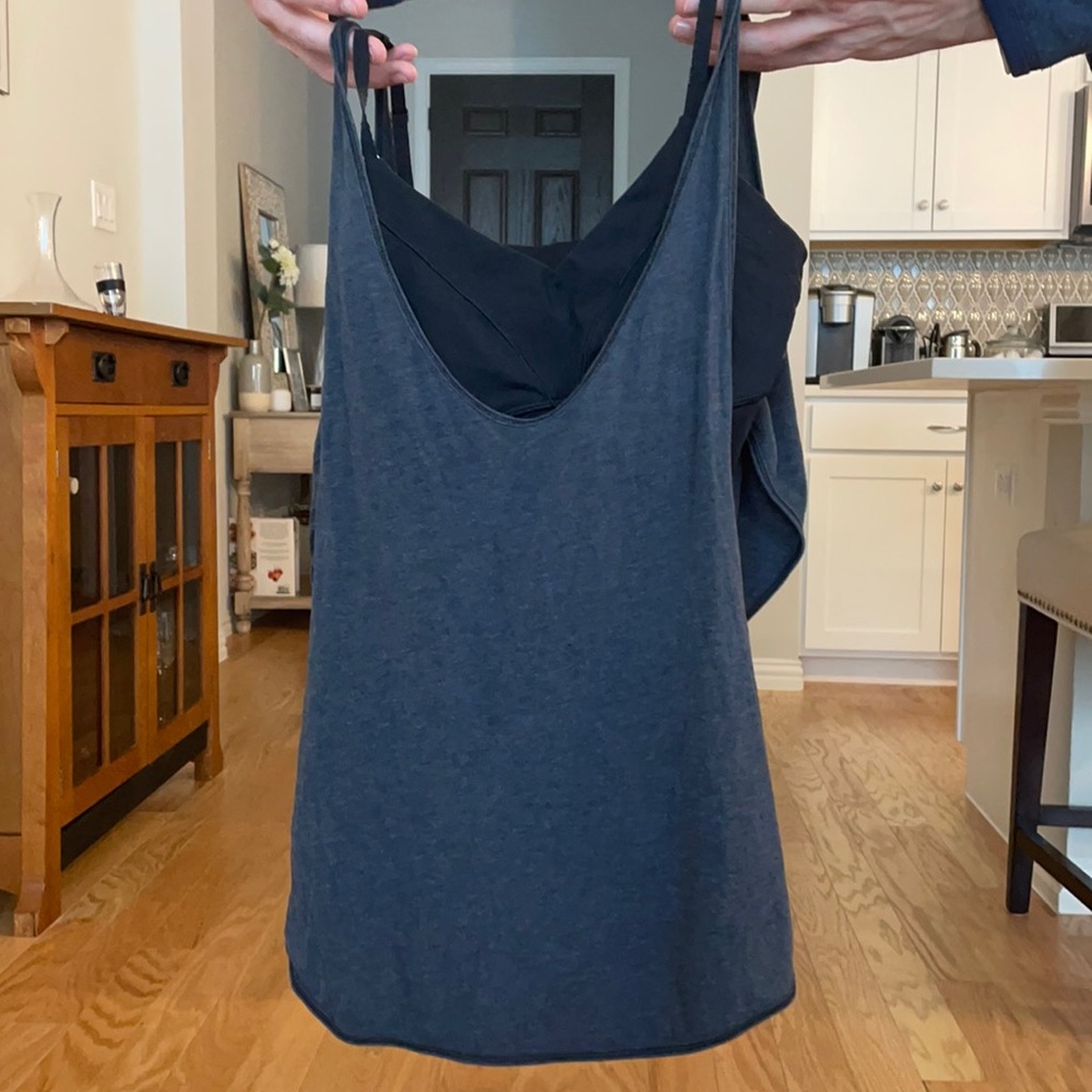 Lululemon 2-in-1 bra &shirt